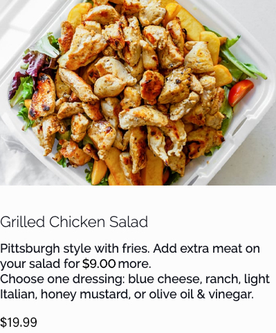grilled chicken salad