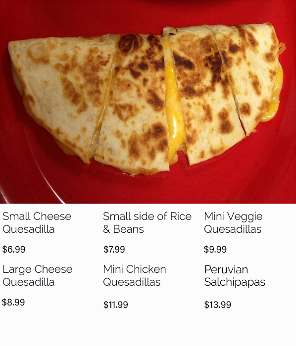 cheese quesadilla