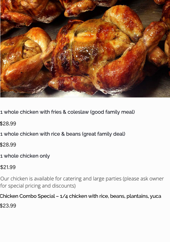 whole roasted chicken