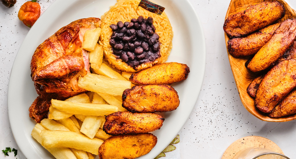 chicken yuca plantains